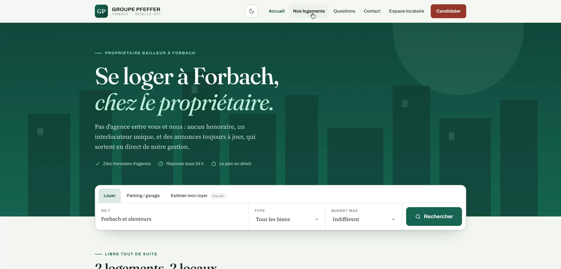 Le site public vert du Groupe Pfeffer, présenté par Cédric.