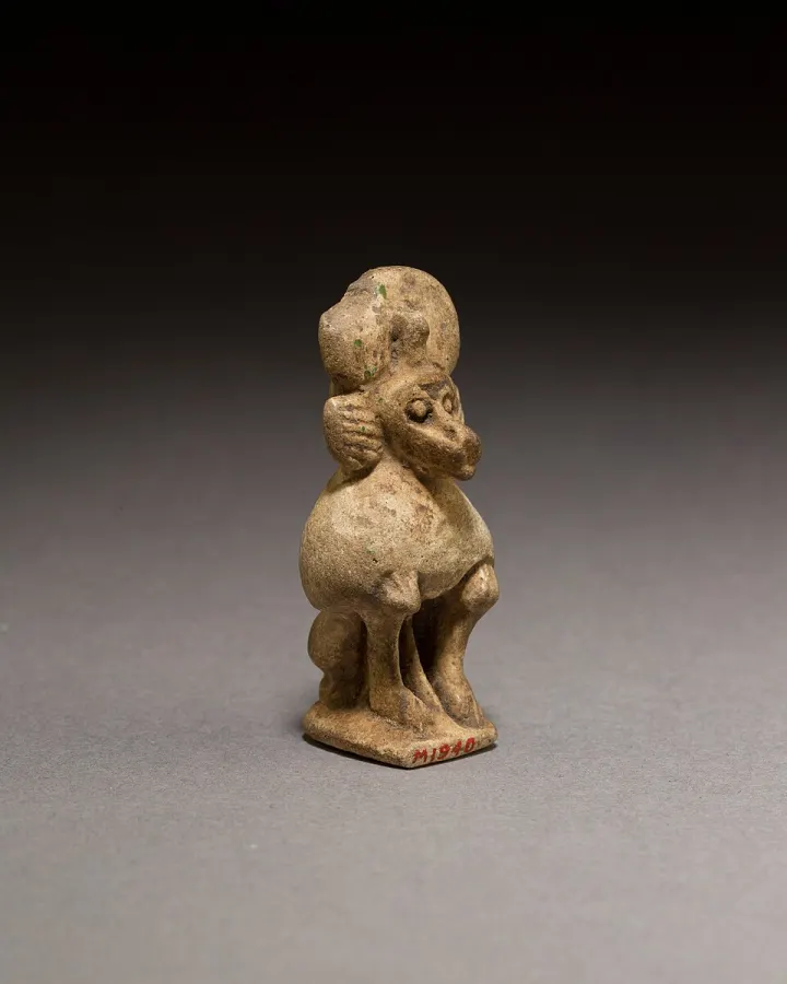 Thoth as a baboon, faience, Metropolitan Museum of Art