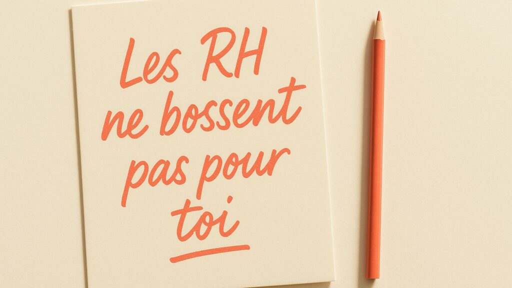 Les RH ne bossent pas pour toi